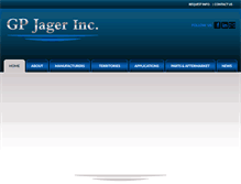 Tablet Screenshot of jagerinc.com